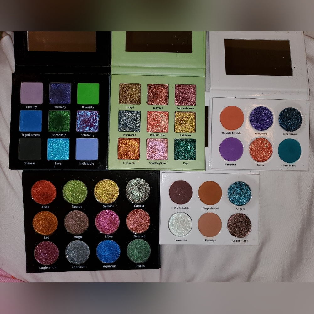 Saint Angels Sinners Cosmetics assorted palette lot